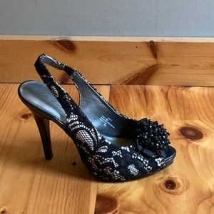 Fancy Lacey heels